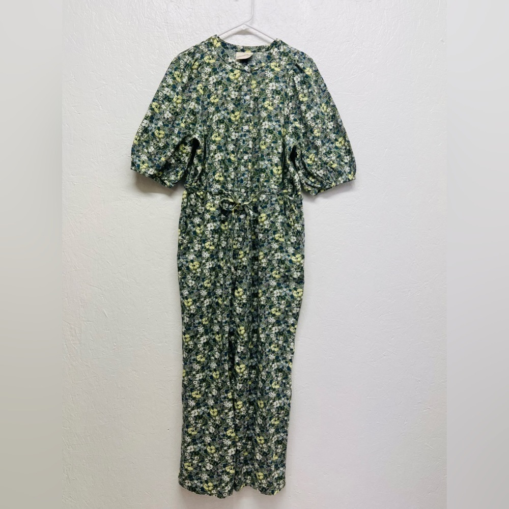 Women's Puff 3/4 Sleeve Jumpsuit - Universal
Thread™-Green Floral-L